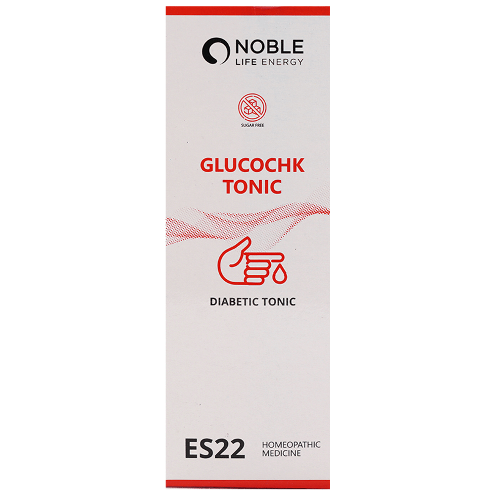 Noble Life Energy  ES22 Glucochk Tonic Sugar Free bottle of 200 ml Tonic