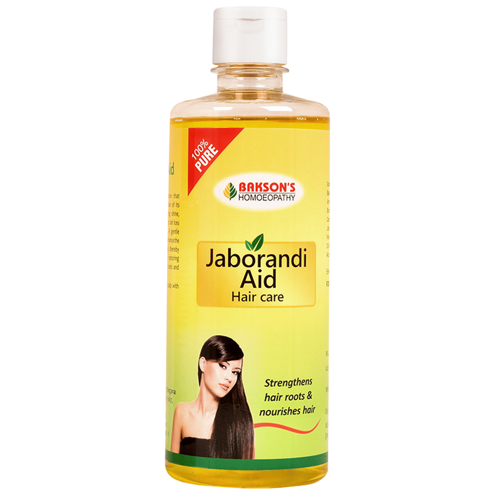 Bakson's Homeopathy Jaborandi Aid Hair Care Oil bottle of 500 ml Oil