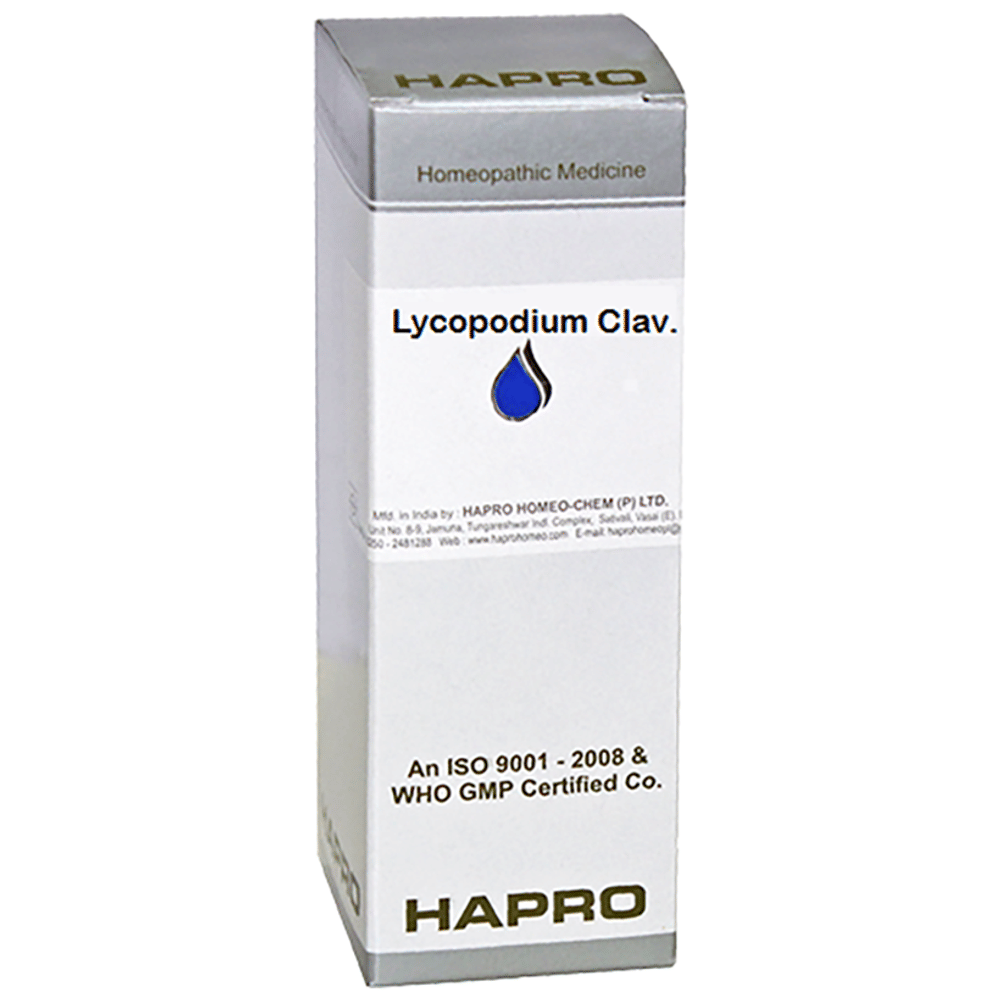 Hapro Lycopodium Clavatum Dilution 10M bottle of 100 ml Dilution