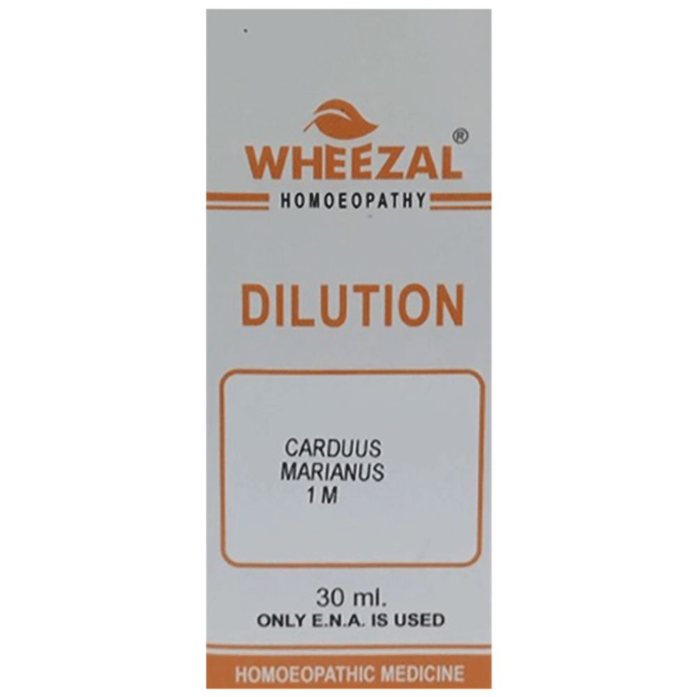 Wheezal Carduus Marianus Dilution 1M bottle of 30 ml Dilution