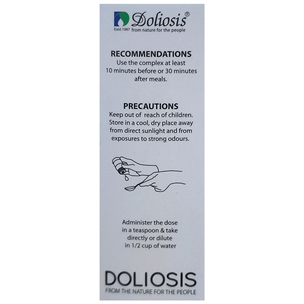 Doliosis D12 Teeth & Gums Liquid Complex bottle of 30 ml Drop