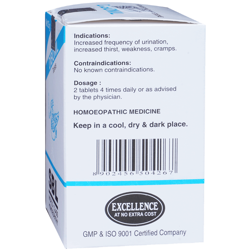 SBL Dibonil Tablet bottle of 25 gm Tablet