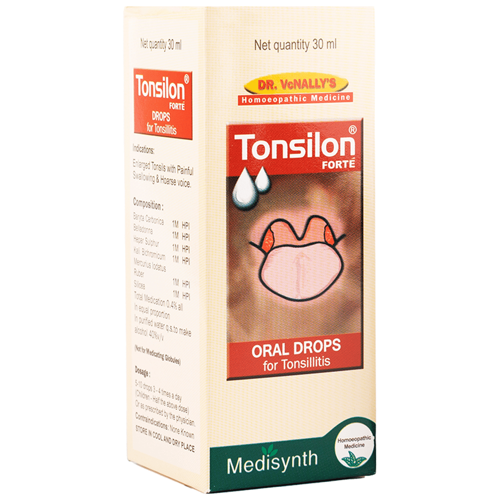 Medisynth Tonsilon Forte Drop bottle of 30 ml Drop