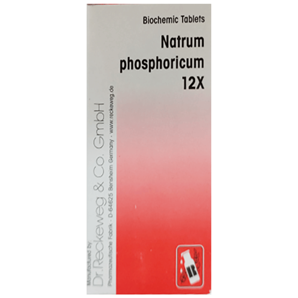 Dr Reckeweg &Co.gmbH Natrum Phosphoricum Biochemic Tablet 12X bottle of 20 gm Biochemic Tablet