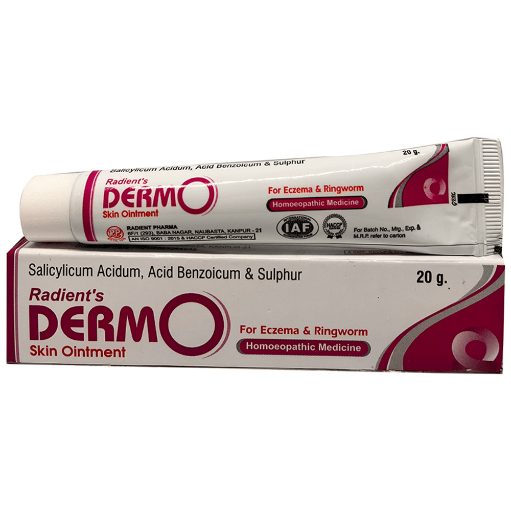 Radient Dermo Skin Ointment tube of 20 gm Ointment