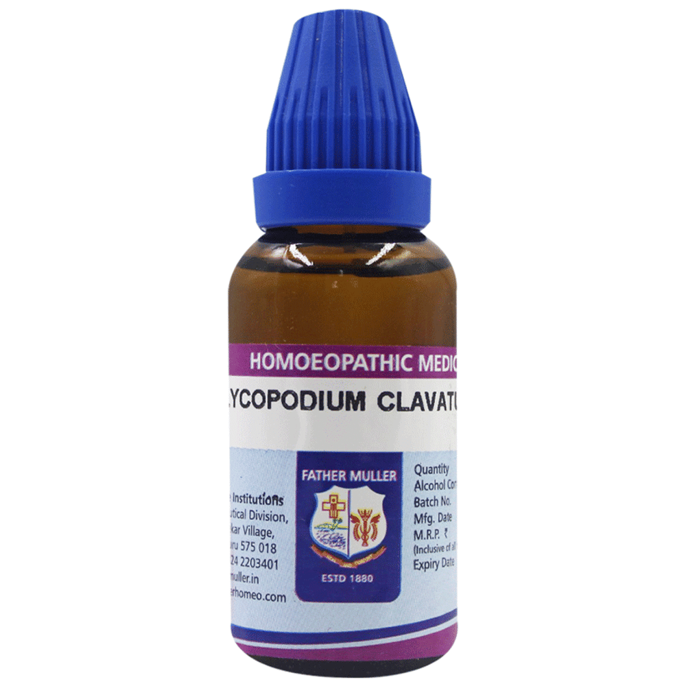 Father Muller Lycopodium Clavatum Drop 30C bottle of 30 ml Drop