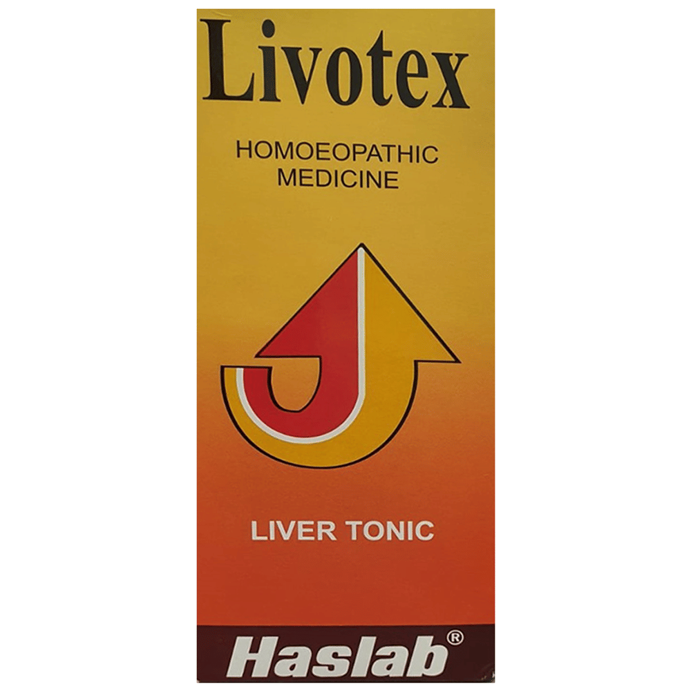 Haslab Livotex Syrup bottle of 450 ml Syrup