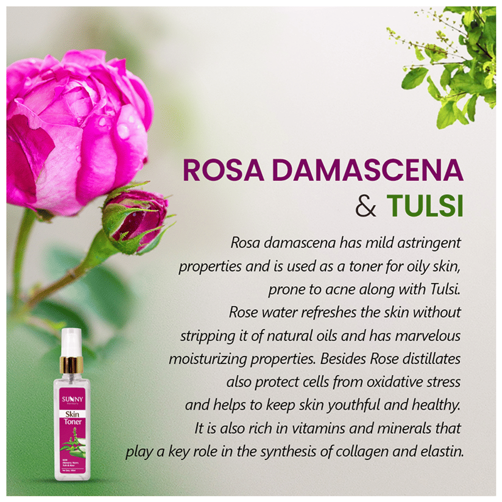Sunny Herbals Skin Toner bottle of 100 ml Toner