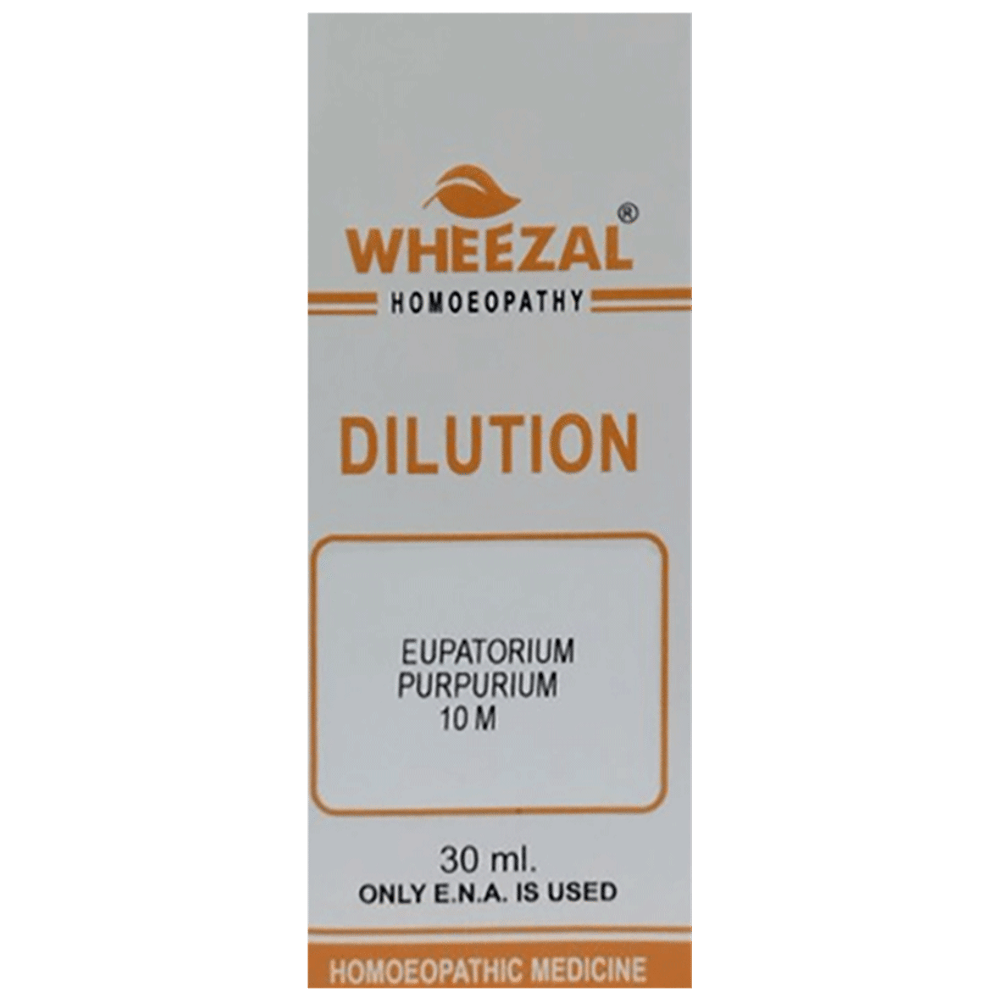 Wheezal Eupatorium Purpurium Dilution 10M bottle of 30 ml Dilution