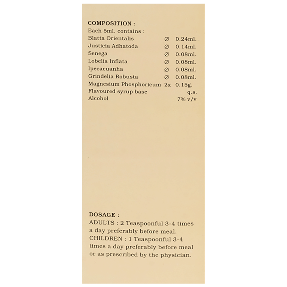 Lord's Asthamin Syrup bottle of 450 ml Syrup