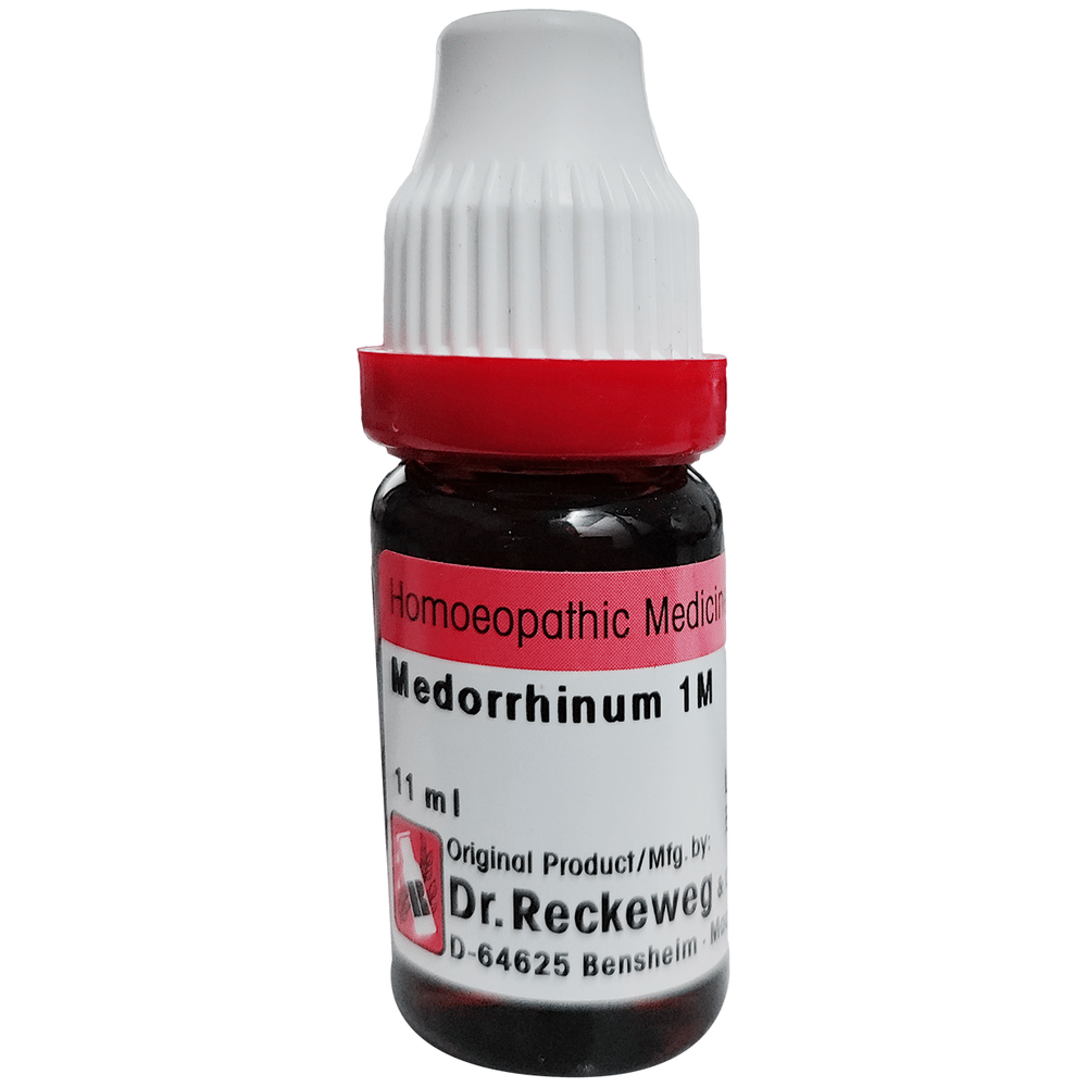 Dr. Reckeweg Medorrhinum Dilution 1000 CH bottle of 11 ml Dilution