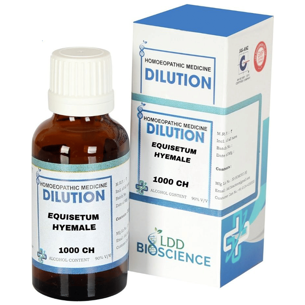 LDD Bioscience Equisetum Hyemale Dilution 1000 CH bottle of 30 ml Dilution