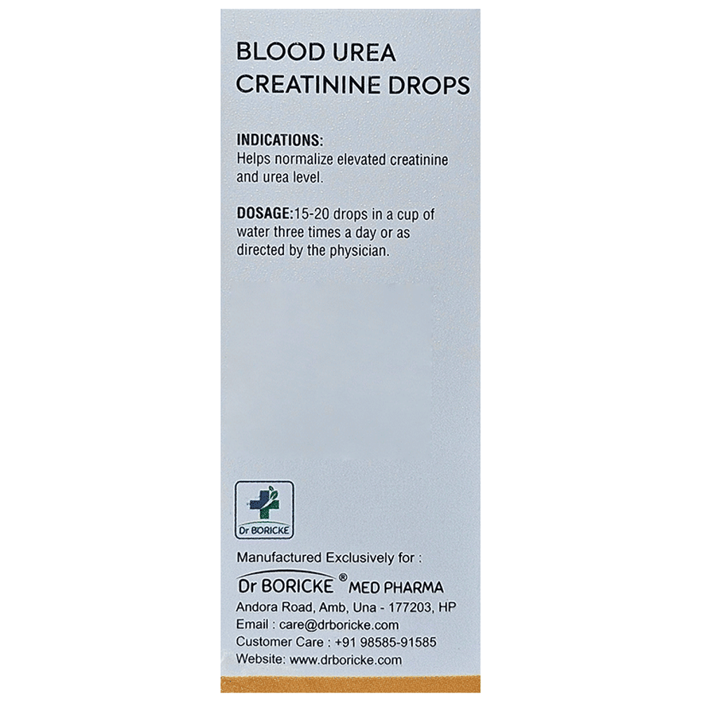 Dr Boricke DB 5 Blood Urea Creatinine Drop bottle of 30 ml Oral Drops Dr Boricke DB 5 Blood Urea Creatinine Drop bottle of 30 ml Oral Drops