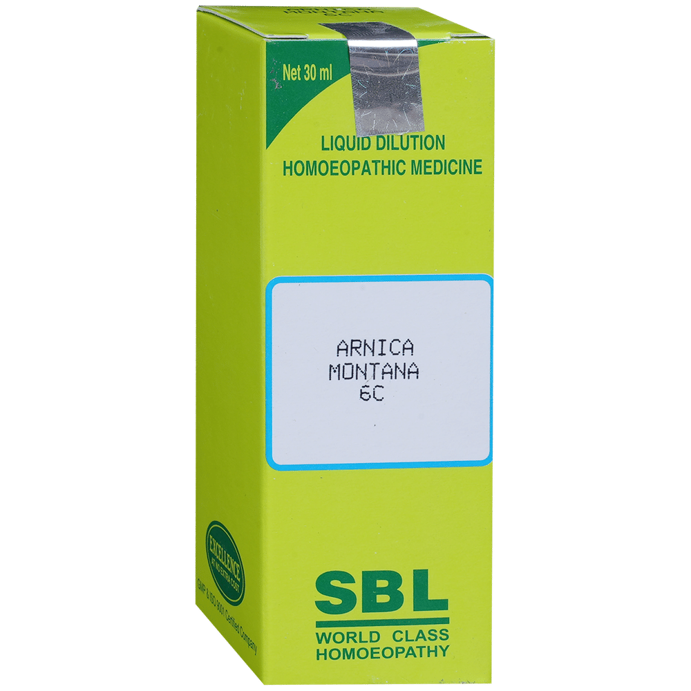 SBL Arnica Montana Dilution Dilution 6 CH bottle of 30 ml Dilution