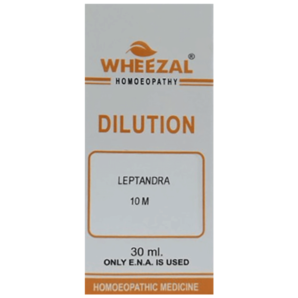 Wheezal Leptandra Dilution 10M bottle of 30 ml Dilution