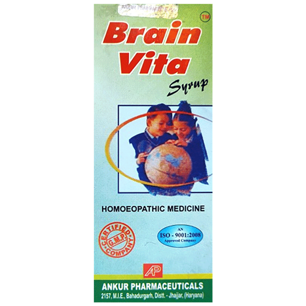 Ankur Brain Vita  Syrup bottle of 100 ml Syrup