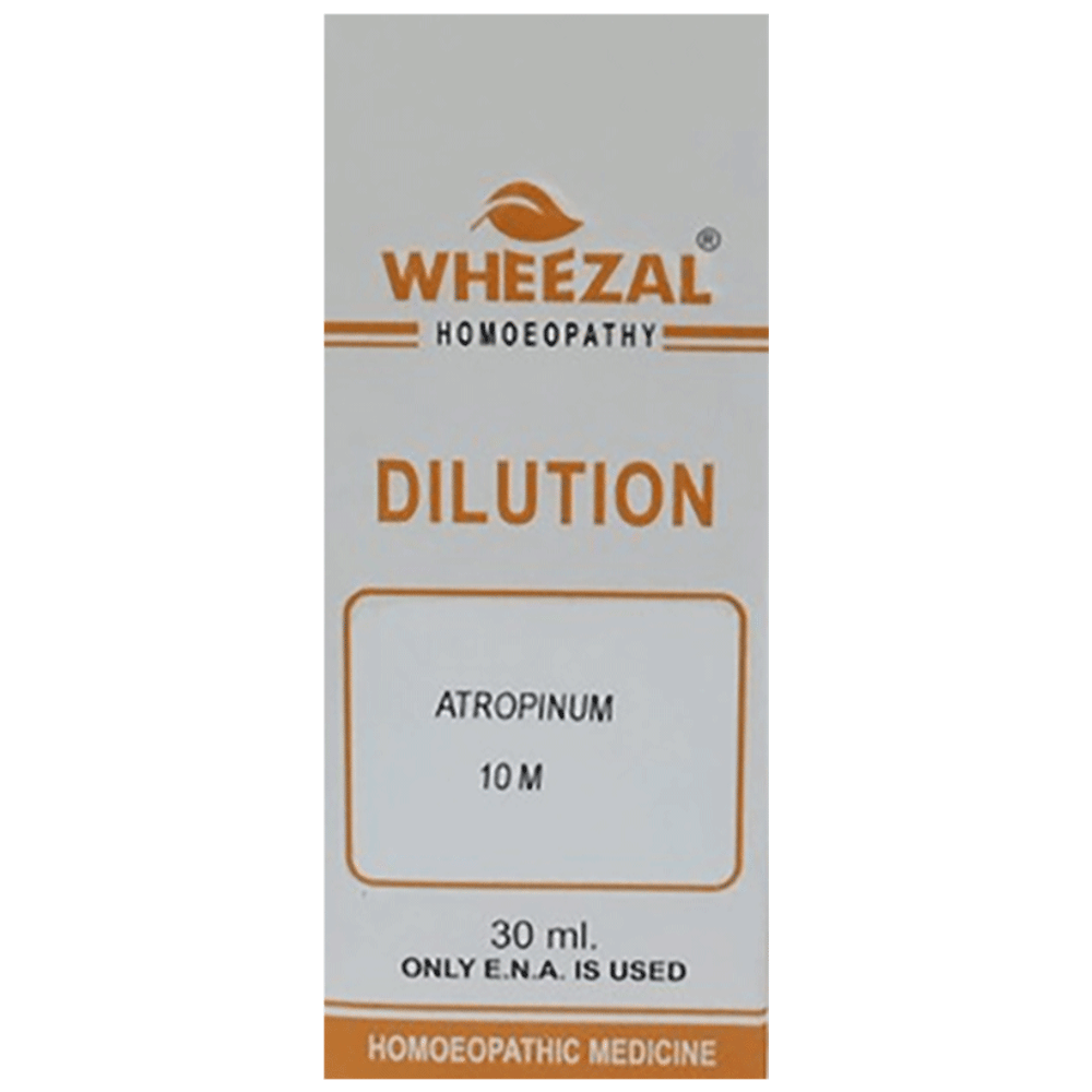 Wheezal Atropinum Dilution 10M bottle of 30 ml Dilution