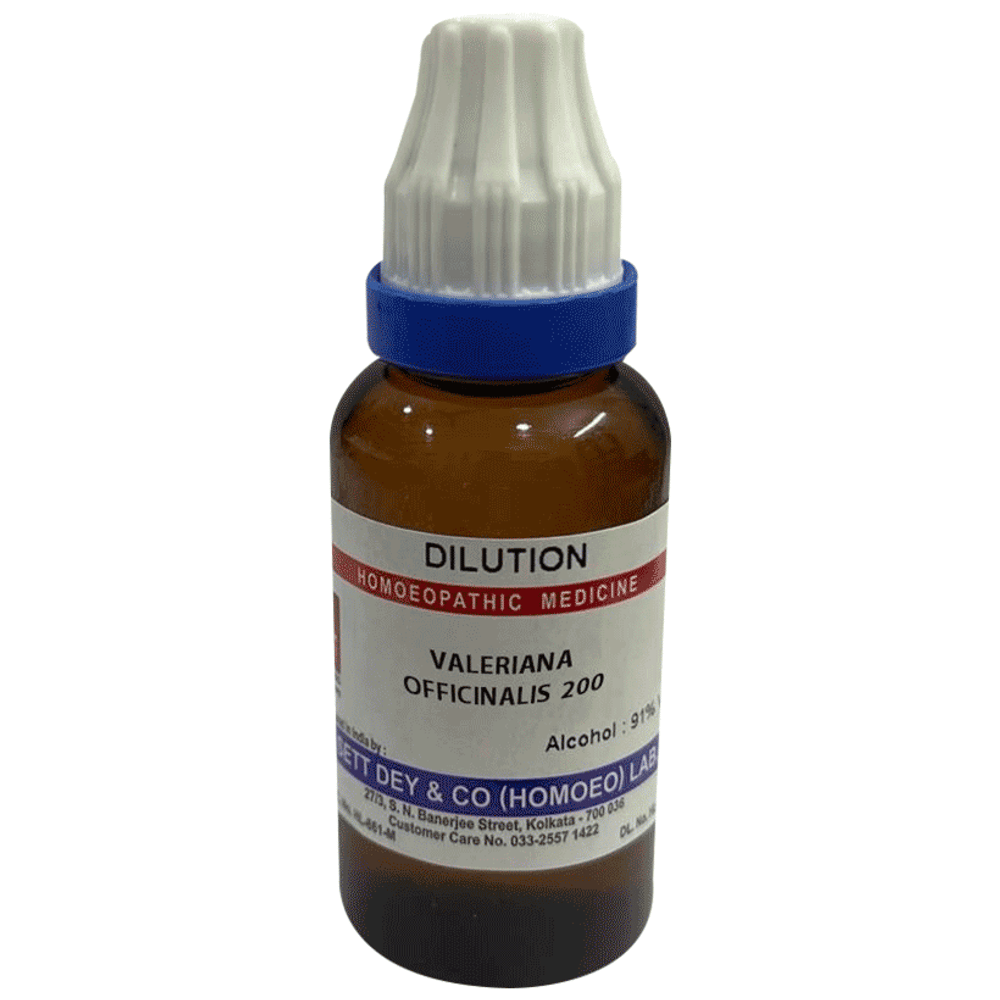 Sett Dey Valeriana Officinalis Dilution 200 bottle of 30 ml Dilution Sett Dey Valeriana Officinalis Dilution 200 bottle of 30 ml Dilution