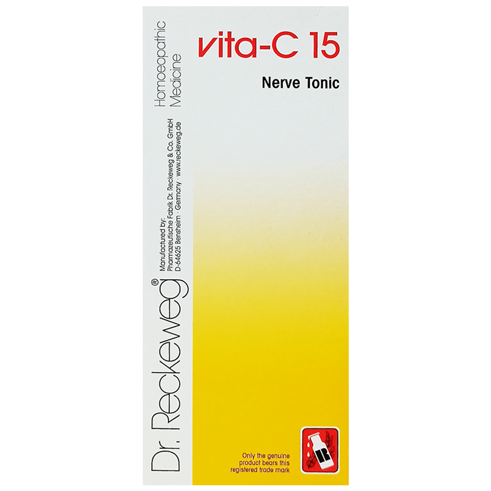 Dr. Reckeweg Vita-C 15 Sedative Nerve Tonic bottle of 250 ml Tonic