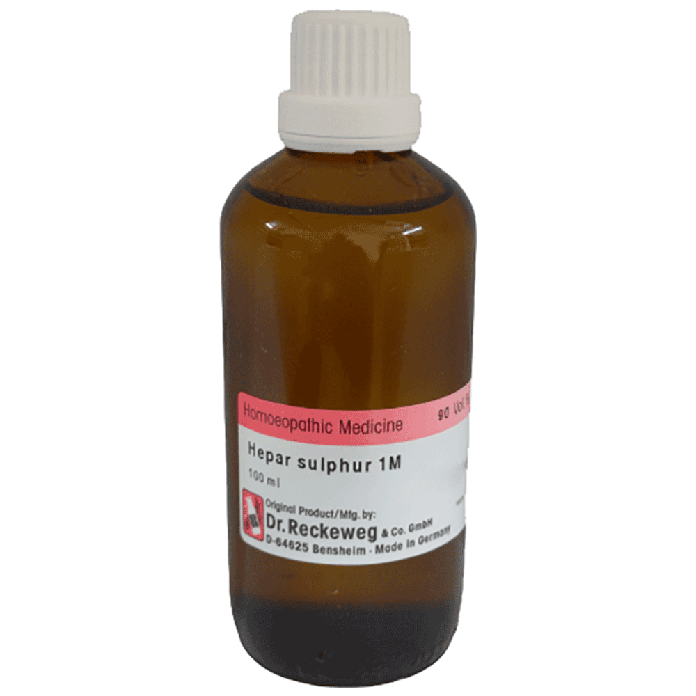 Dr Reckeweg &Co.gmbH Hepar Sulphur Dilution 1M bottle of 100 ml Dilution