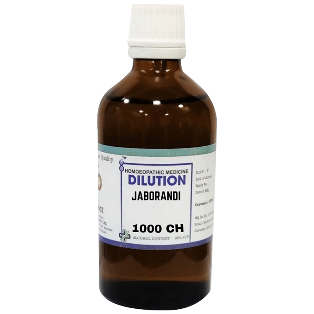 LDD Bioscience Jaborandi Dilution 1000 CH bottle of 100 ml Dilution