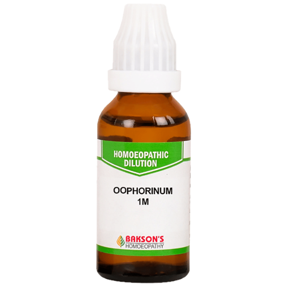 Bakson's Homeopathy Oophorinum Dilution 1M bottle of 30 ml Dilution Bakson's Homeopathy Oophorinum Dilution 1M bottle of 30 ml Dilution