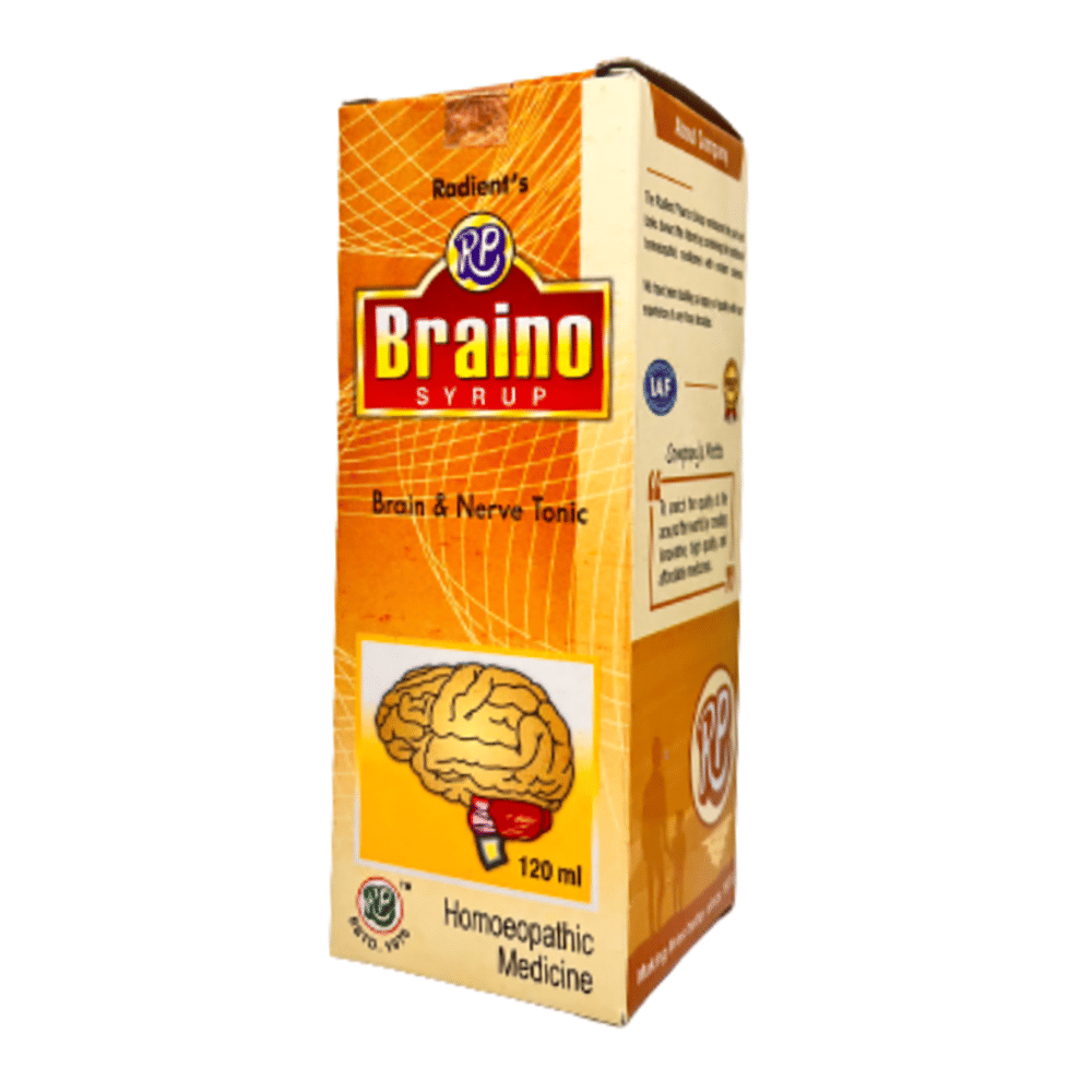 Radient Braino  Syrup bottle of 120 ml Syrup