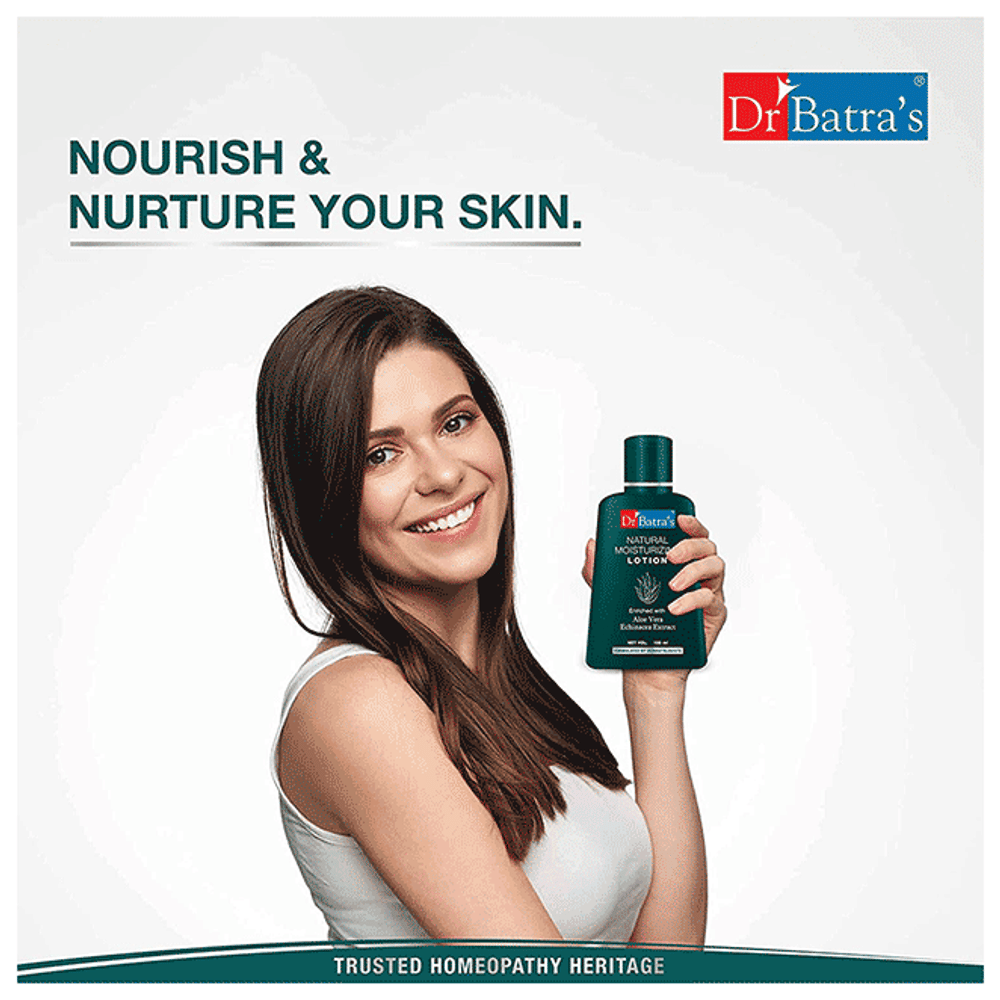 Dr Batra's Natural Moisturizing Lotion bottle of 100 ml Lotion