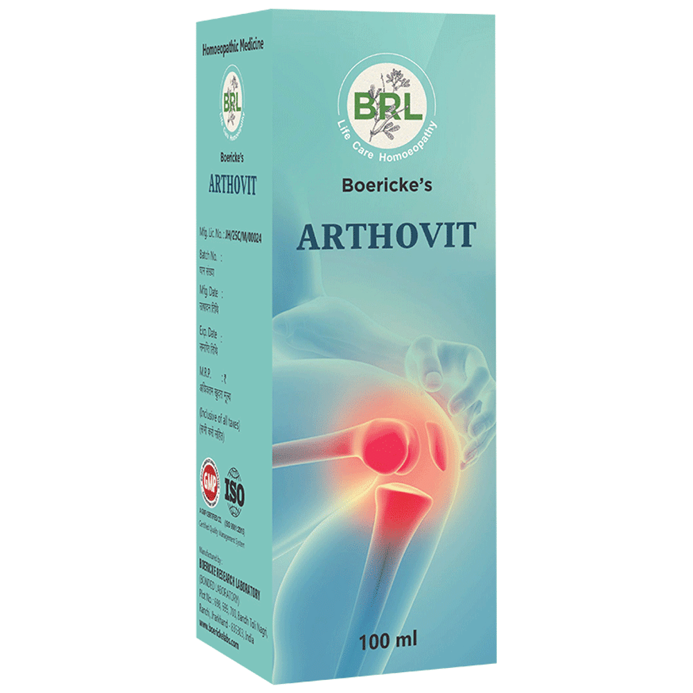 BRL Arthovit Syrup bottle of 100 ml Syrup