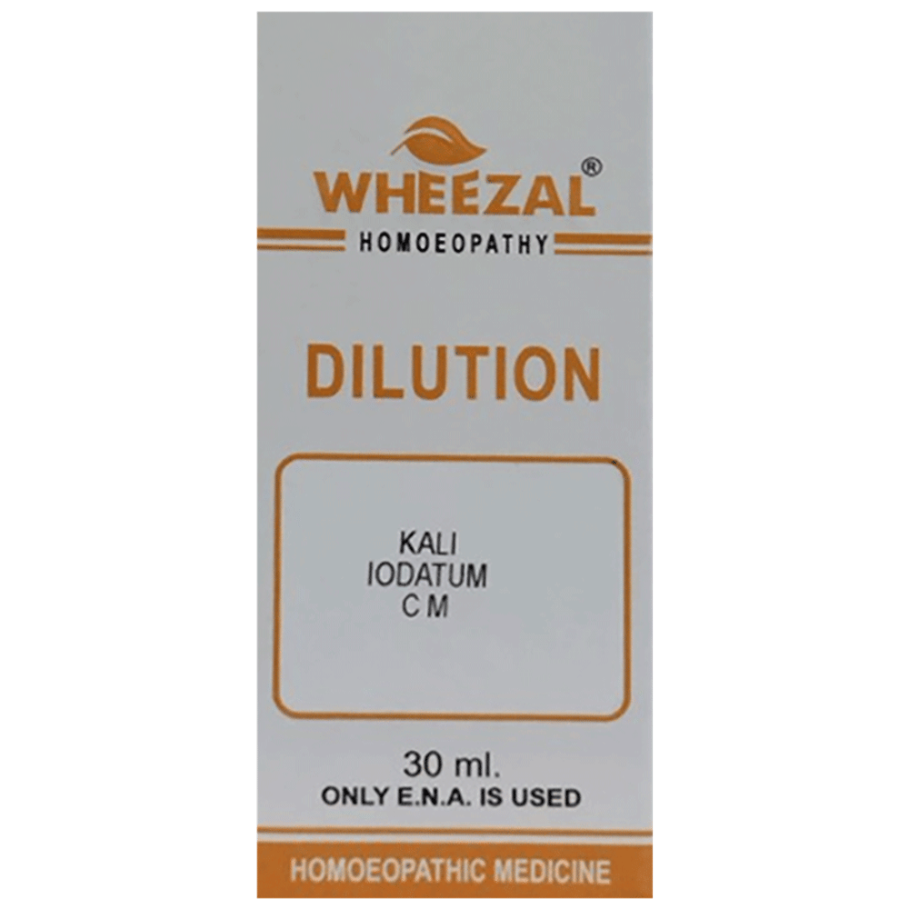 Wheezal Kali Iodatum Dilution CM bottle of 30 ml Dilution