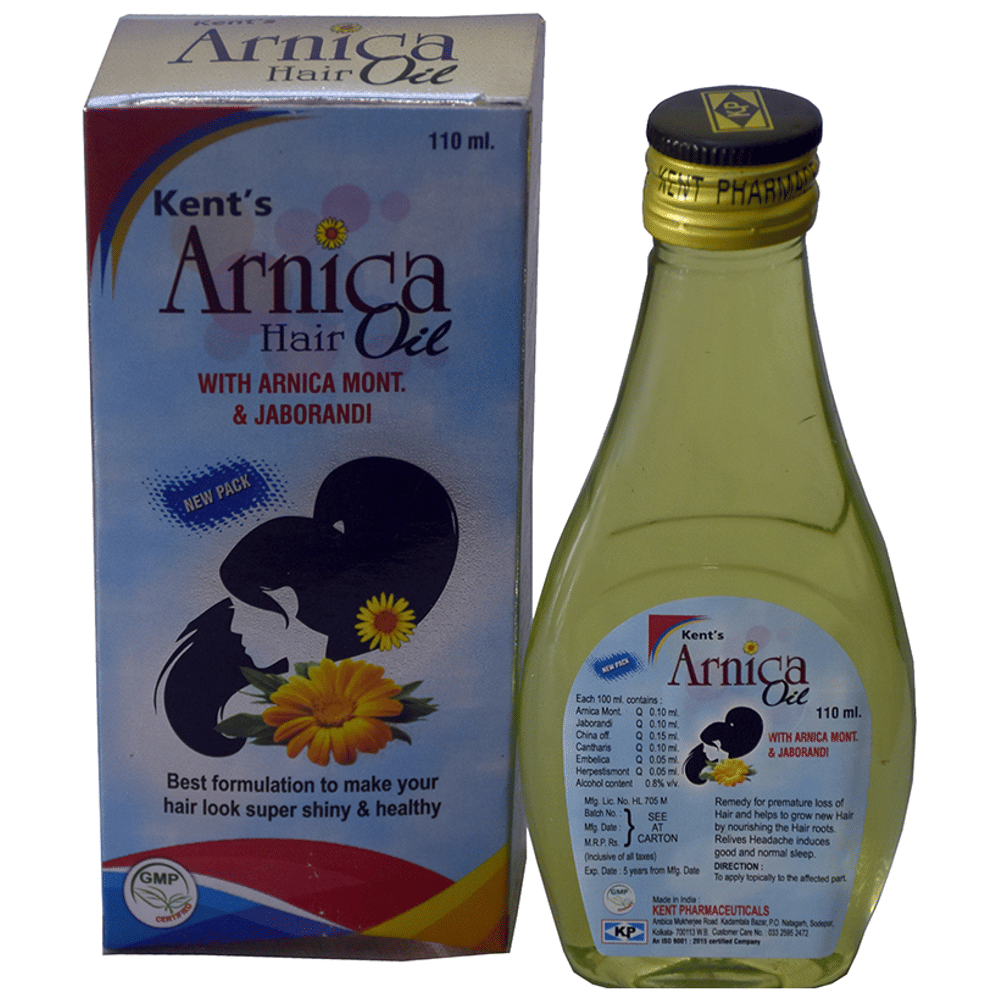 Kent's Arnica Hair Oil bottle of 110 ml Oil
