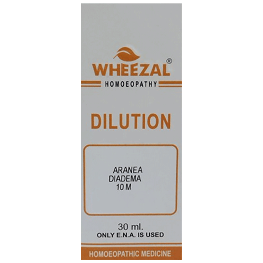 Wheezal Aranea Diadema Dilution 10M bottle of 30 ml Dilution