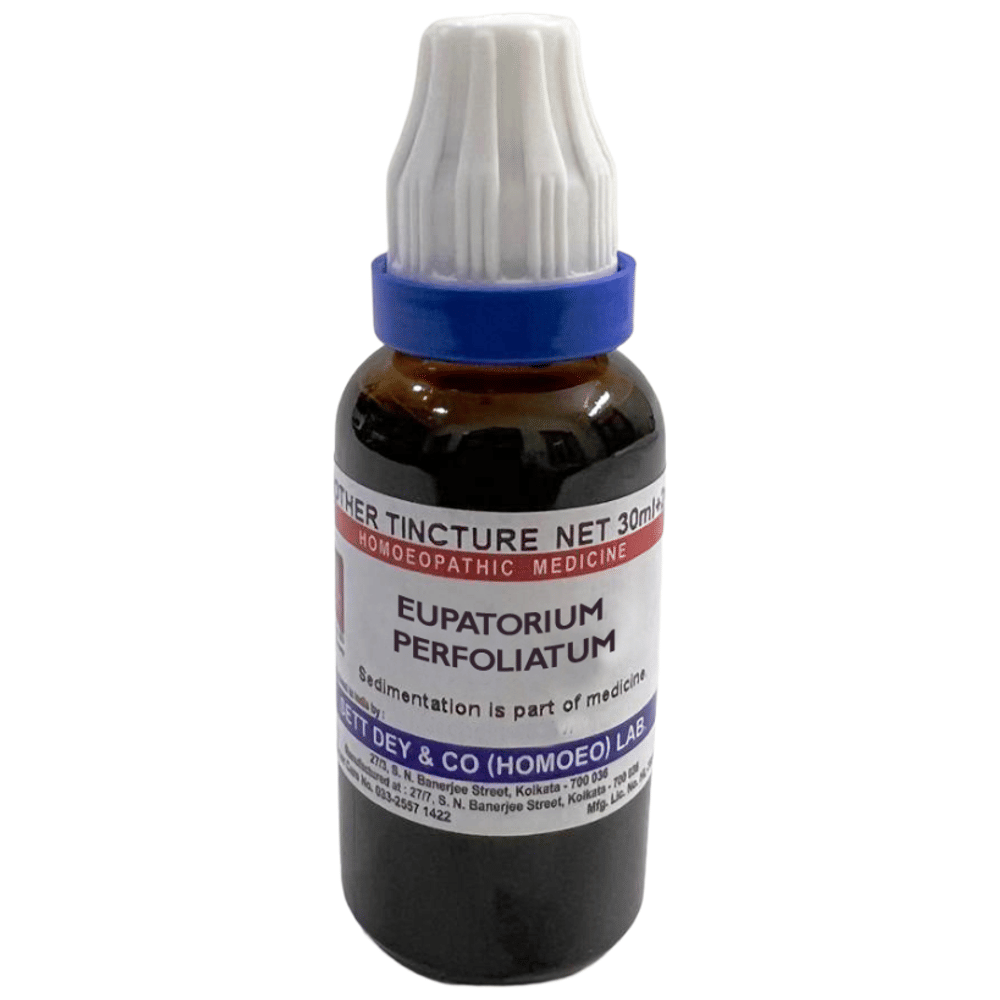 Sett Dey Eupatorium Perfoliatum Mother Tincture Q bottle of 30 ml Mother Tincture