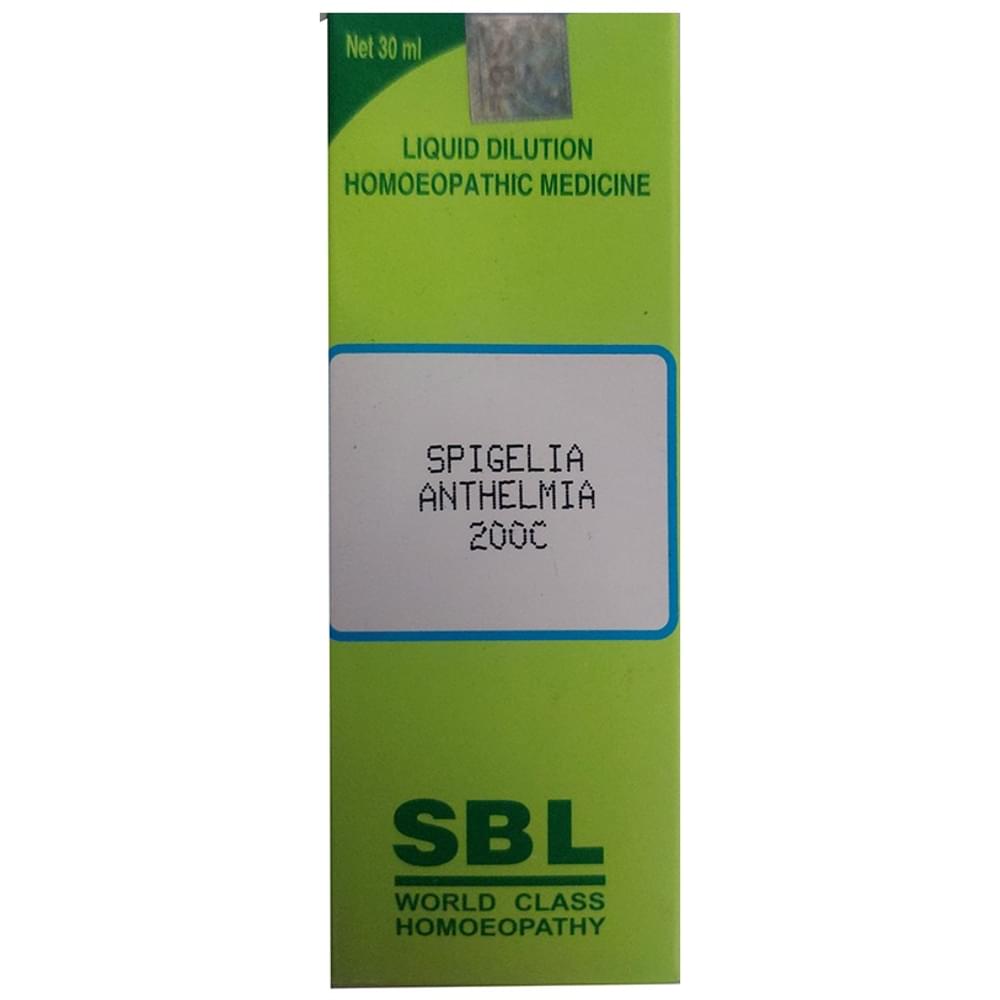 SBL Spigelia Anthelmia Dilution 200 CH bottle of 30 ml Dilution