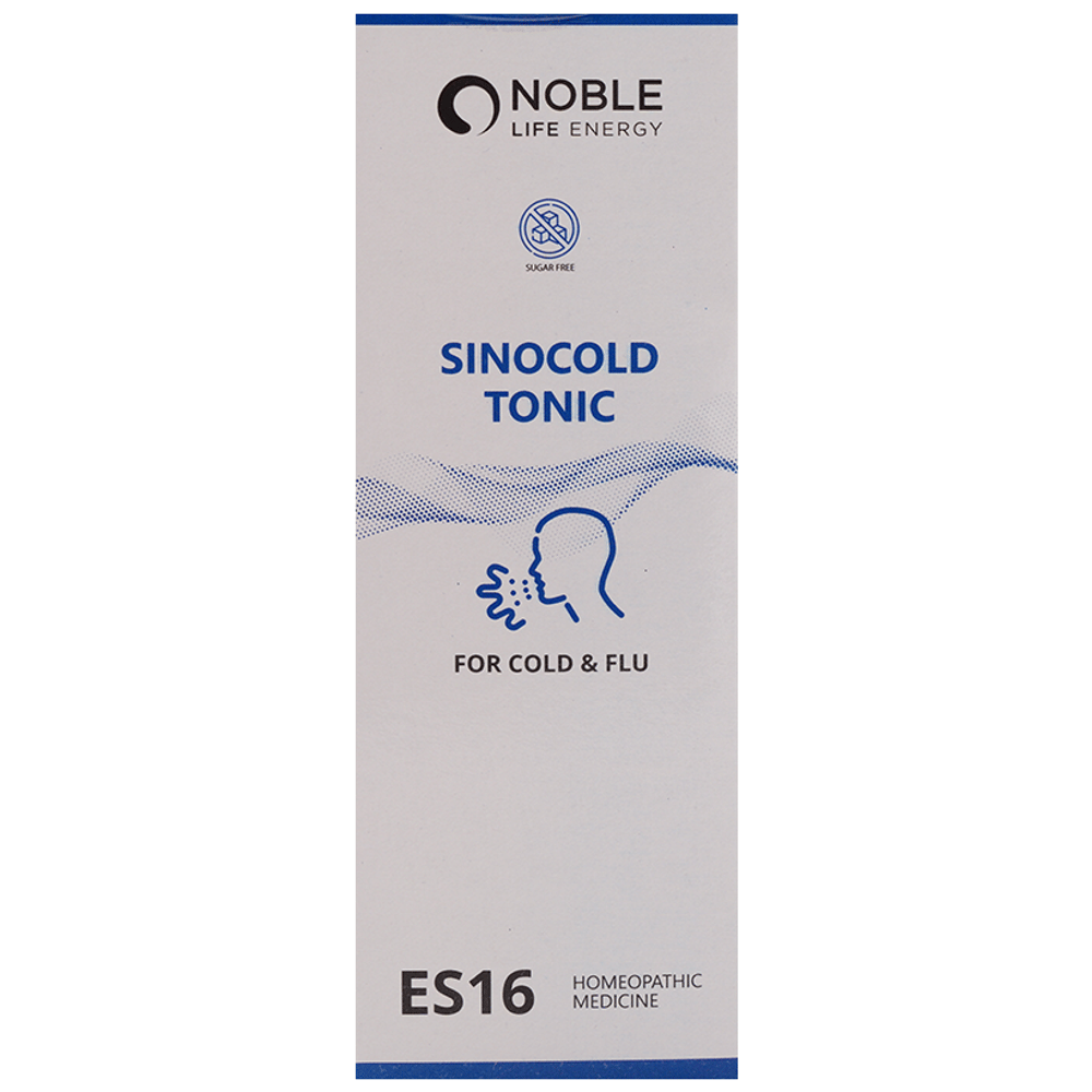 Noble Life Energy  ES16 Sinocold Tonic Sugar Free bottle of 200 ml Tonic