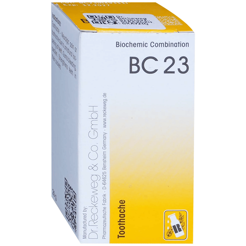 Dr. Reckeweg Bio-Combination 23 (BC 23) Tablet bottle of 20 gm Biocombination Tablet Dr. Reckeweg Bio-Combination 23 (BC 23) Tablet bottle of 20 gm Biocombination Tablet