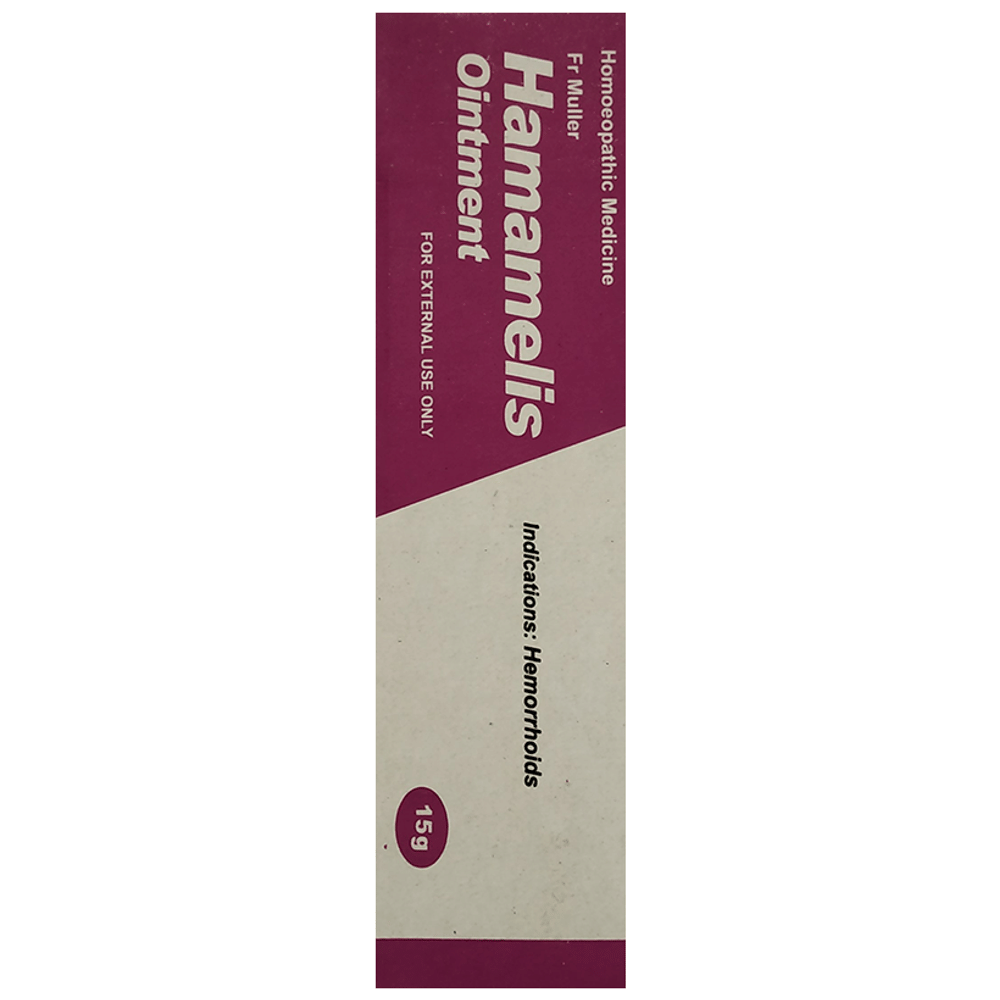 Fr Muller Hamamelis Ointment tube of 15 gm Ointment
