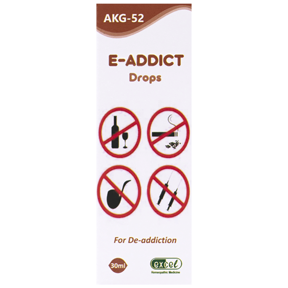 Excel AKG 52 E-Addict Drop bottle of 30 ml Drop