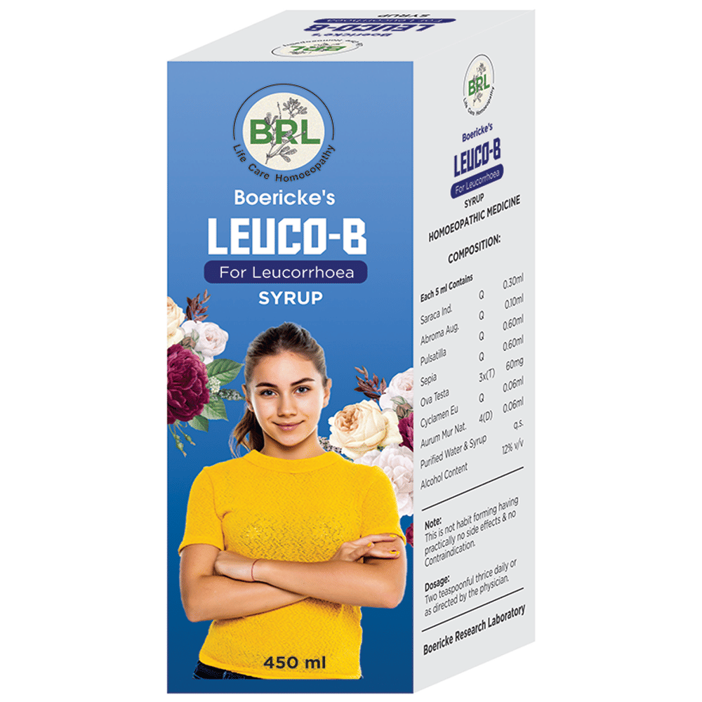 BRL Leuco-B Syrup bottle of 450 ml Syrup