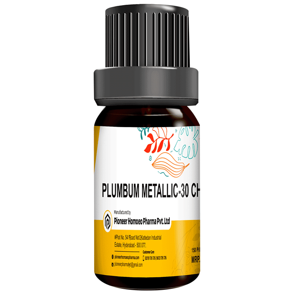 Pioneer Pharma Plumbum Metallicum Pills 200 CH bottle of 150 tablets
