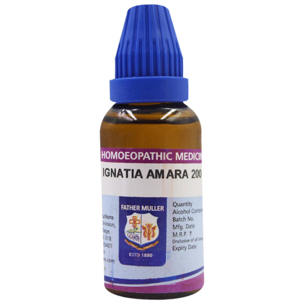 Father Muller Ignatia Amara Drop 200 bottle of 30 ml Drop