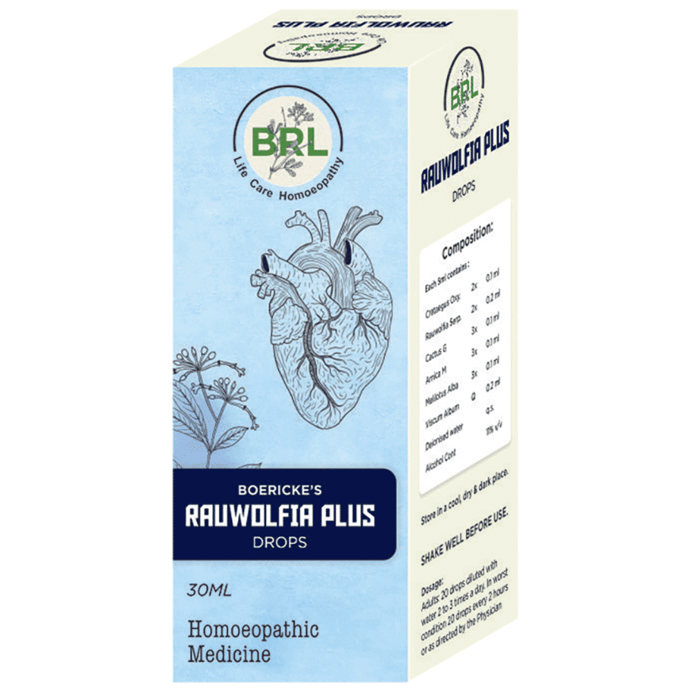 BRL Rauwolfia Plus Drop bottle of 30 ml Drop