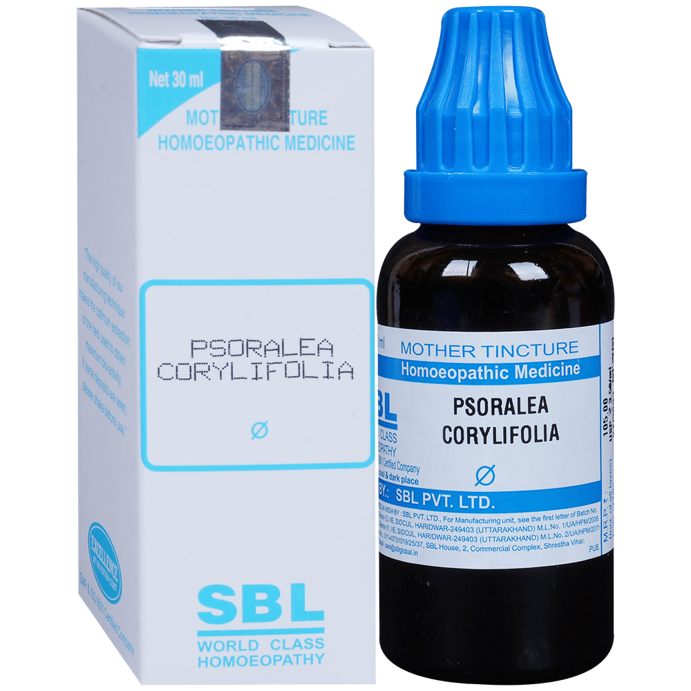 SBL Psoralea Corylifolia Mother Tincture Q bottle of 30 ml Mother Tincture
