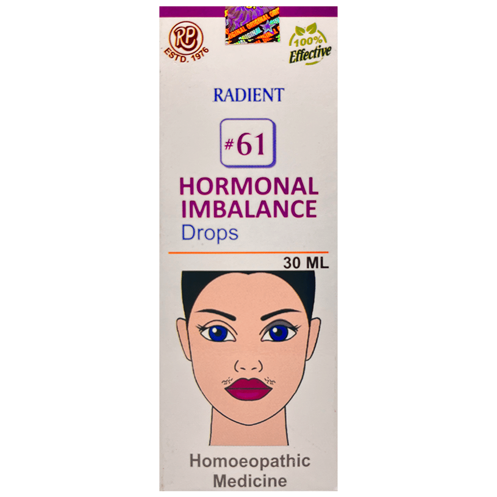 Radient 61 Hormonal Imbalance Drops bottle of 30 ml Oral Drops