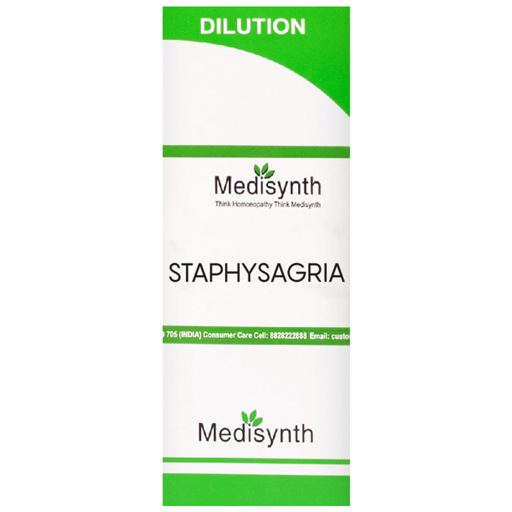 Medisynth Staphysagria Dilution 30 bottle of 30 ml Dilution