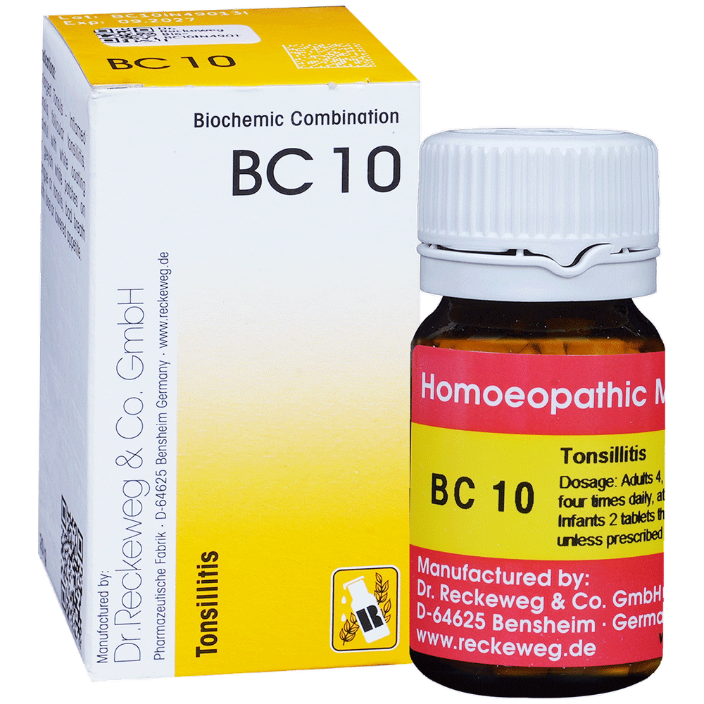 Dr. Reckeweg Bio-Combination 10 (BC 10) Tablet bottle of 20 gm Biocombination Tablet