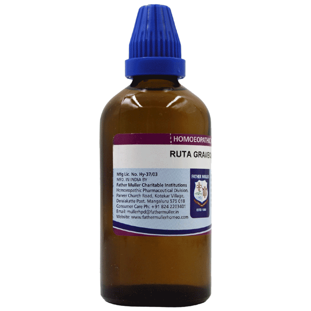 Father Muller  Ruta Graveolens  30C Drop bottle of 100 ml Drop
