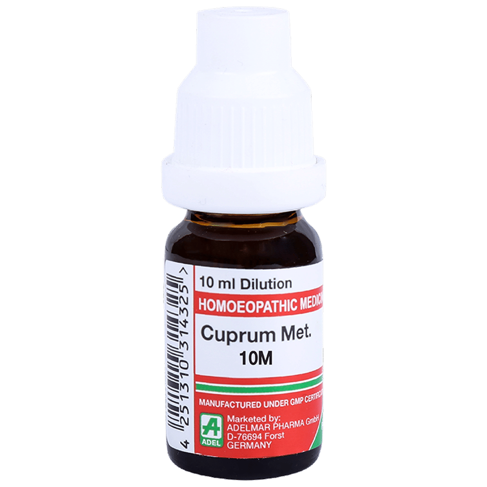 ADEL Cuprum Met Dilution 10M bottle of 10 ml Dilution