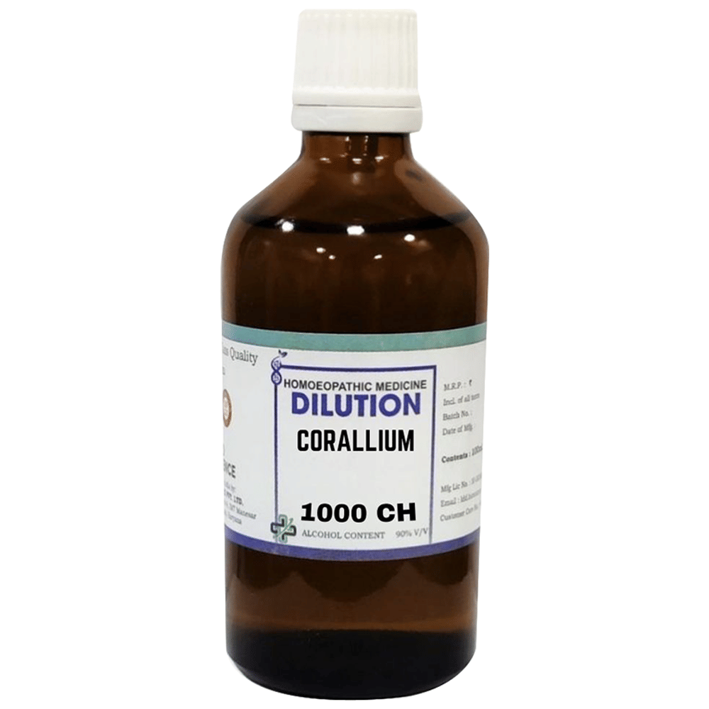 LDD Bioscience Corallium Dilution 1000 CH bottle of 100 ml Dilution