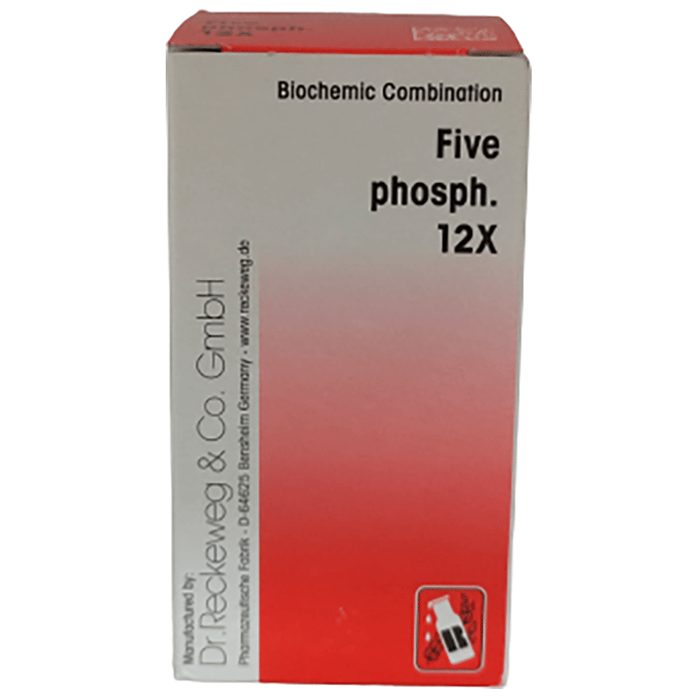 Dr Reckeweg &Co.gmbH Five Phosph Biochemic Tablet 12X bottle of 20 gm Biochemic Tablet